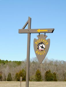 Buzzard Roost Sign