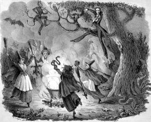 A witch dance
