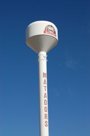 MidPoint Water Tower in Adrian, Texas