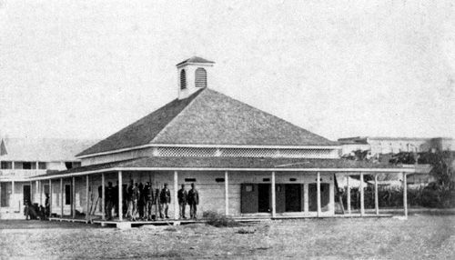 Guardhouse at Fort Brown, Texas