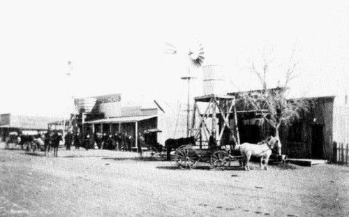 Mobeetie, Texas, early 1900s