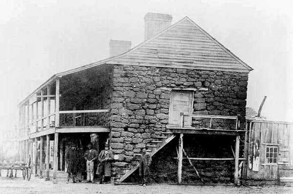 Old Stone Fort, Nacogdoches, 1885