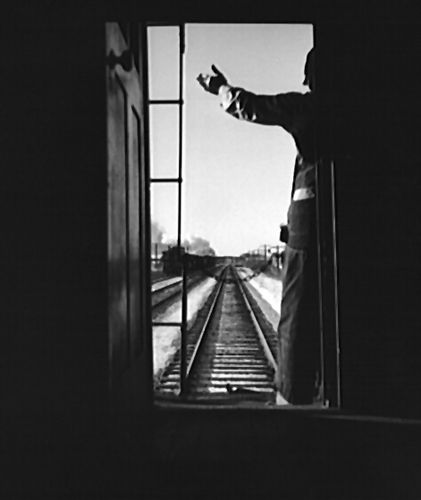 Railroad Worker, by Jack Delano, 1943