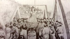 The hanging of Juanita in Downieville, California