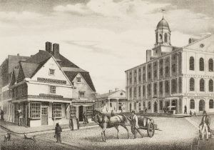 Boston, Massachusetts in 1835