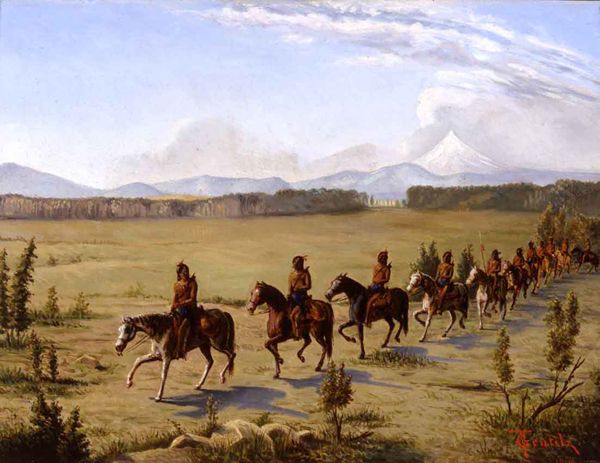 Cherokee horsemen of Texas