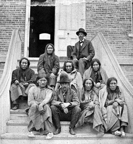 Cheyenne prisoners in Dodge City, Kansas