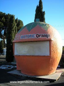 During Route 66 heydays, these popular oranges stands dotted the Mother Road. Today, this is the last surviving one. 