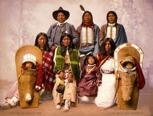 Ute Indians by the Detroit Photographic Company