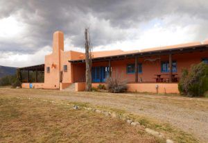 Forked Lightning Ranch House, courtesy Santa Fe New Mexican