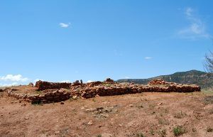 Pecos Pueblo Ruins by Kathy Weiser-Alexander