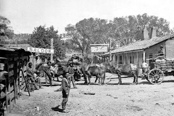 Pigeons Ranch in 1880, by Ben Wittick