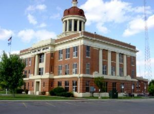Beckham County courthouse, built in 1911