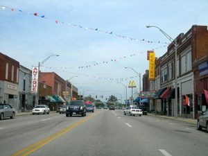 Route 66 in Vinita, Oklahoma