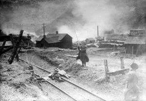 A slain miner at the Forbes Mine south of Ludlow, Colorado, Bain News Service, 1914