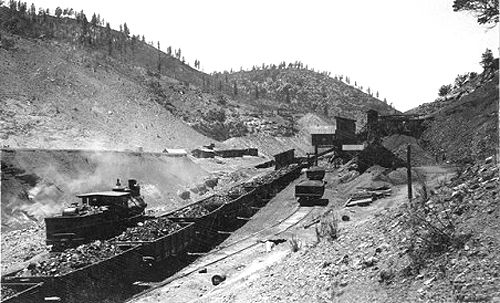 Raton Coal & Coke Company mine near Blossburg, New Mexico
