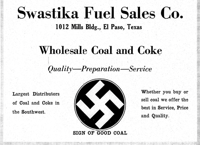 Swastika Fuel Company advertisement