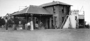 Vintage image of Magnolia Station
