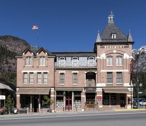 The 1886 Beaumont Hotel in Ouray, Colorado by Carol Highsmith.