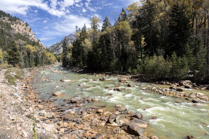 Animas River, high in the San Juan Mountains of San Juan County, Colorado, by Carol Highsmith.