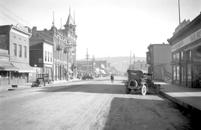 Durango, Colorado in the 1920s, courtesy Denver Public Library