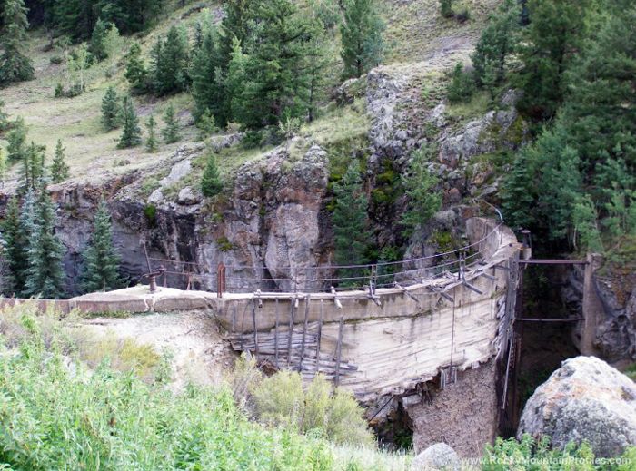 Henson Creek Dam by Mike Sinnwell, Rocky Mountain Profiles
