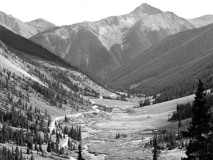Million Dollar Highway in 1940, by Russell Lee