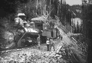 Silverton Railroad, Red Mountain Pass, 1888