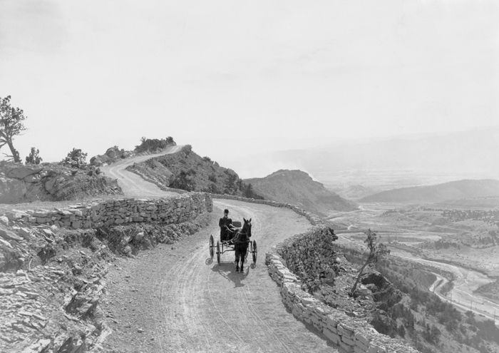Skyline Drive, Canon City, Colorado by George Beam, about 1920.