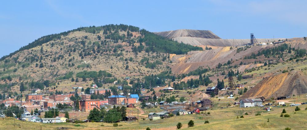 View of Victor, Colorado today, by Kathy Weiser-Alexander.