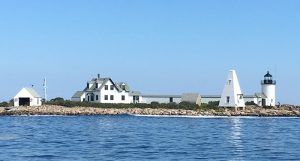 Goat Island Lighthouse, Kennebunkport, Maine courtesy Kennebunkport Lodging