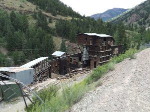 Ute-Ulay Mine near Lake City, Colorado, courtesy Historic Corps