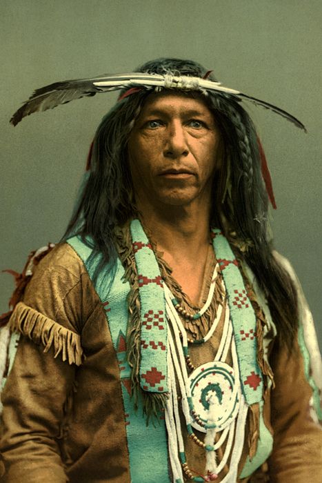 Arrowmaker, an Ojibwa brave, by the Detroit Photographic Co., 1903