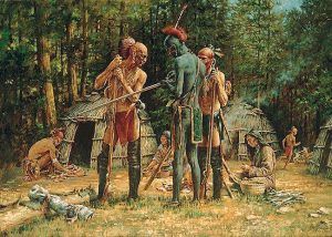 Lenape Indian Encampment