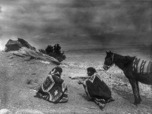 Navajo Men by William J. Carpenter, 1915