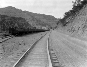 Utah Railroad Company Cars at the Spring Canyon, Utah Tipple by Harry Shipler