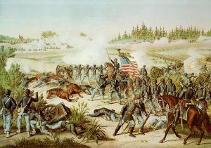 Battle of Olustee, Florida by Kurz & Allison