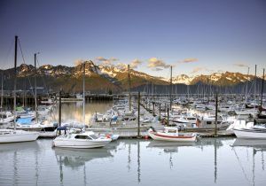 Boat marina in Seward, Alaska by Carol Highsmith