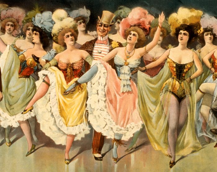 Vaudeville Dancing Girls
