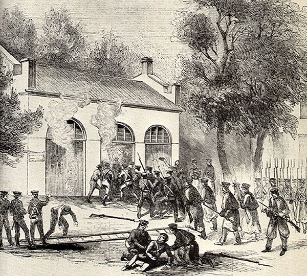 John Brown's Raid at Harpers Ferry, West Virginia
