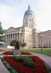 Kansas Capitol Building in Topeka.