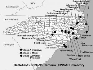 Battlefields of North Carolina.