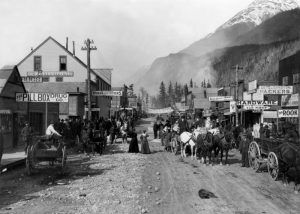 Broadway Street, Skagway, Alaska, 1898