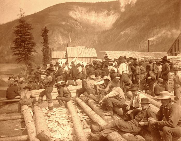 Alaska Commercial Company's Ware House,Dawson City,Yukon Territory,Gold Rush