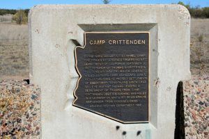 Camp Crittenden Roadside Marker