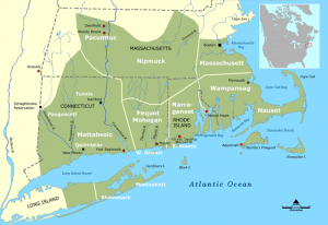Original Narragansett Tribe Territory, courtesy Wikipedia