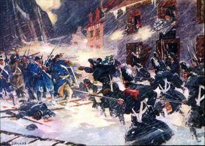 Siege of Quebec, Canada during the American Revolution, by Charles Jefferys