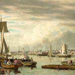 Boston Harbor by W.J. Bennett, 1833