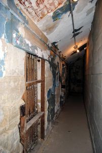 The dungeon in A-Hall of the Missouri State Penitentiary by Kathy Weiser-Alexander.