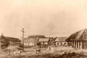 Carmel Mission in 1790